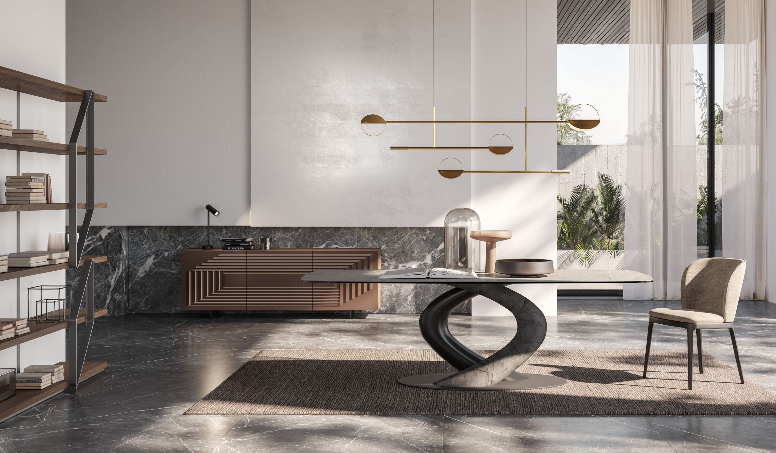 Attico Abbraccio dining table by Giorgiocasa - Image 4