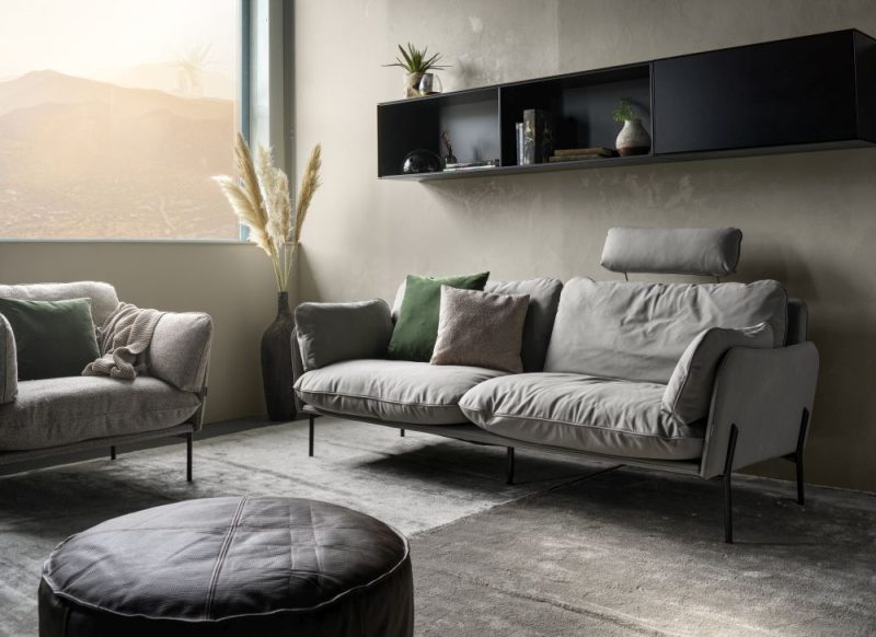 Aldon leather sofa by Furninova - Image 7