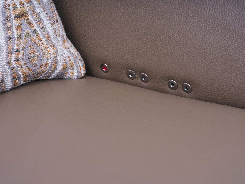 Venezia leather corner sofa by Rom - Image 14