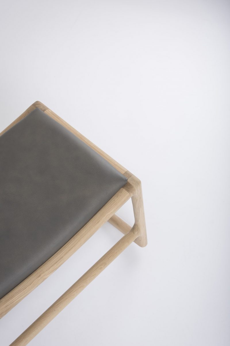 Dedo solid wood footstool - Image 9