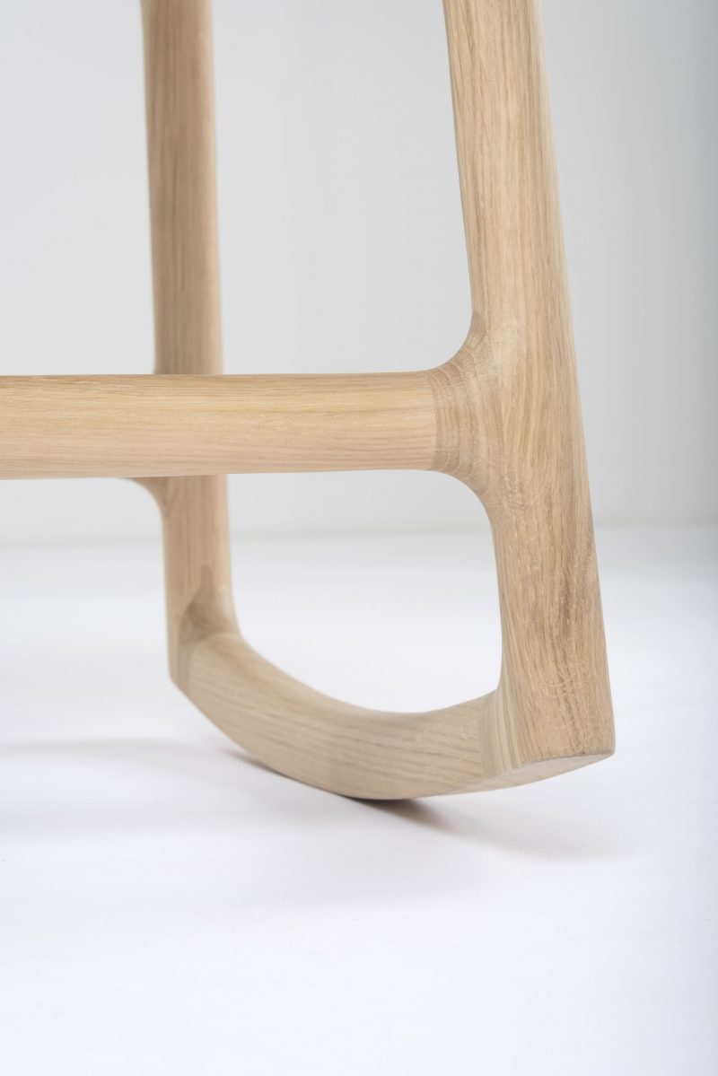 Dedo solid wood footstool - Image 13
