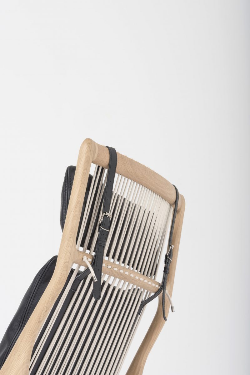 Dedo solid wood lounge chair - Image 11