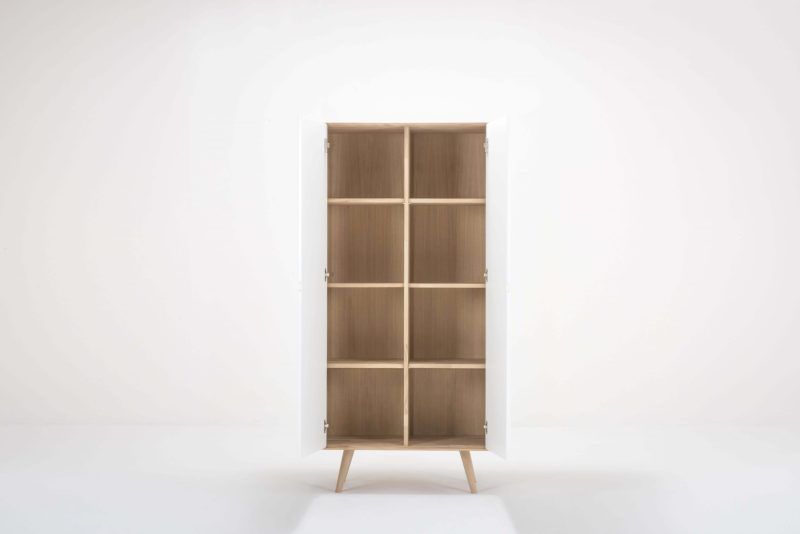 Ena solid wood 2 door cabinet - Image 5