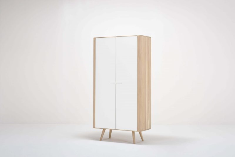 Ena solid wood 2 door cabinet