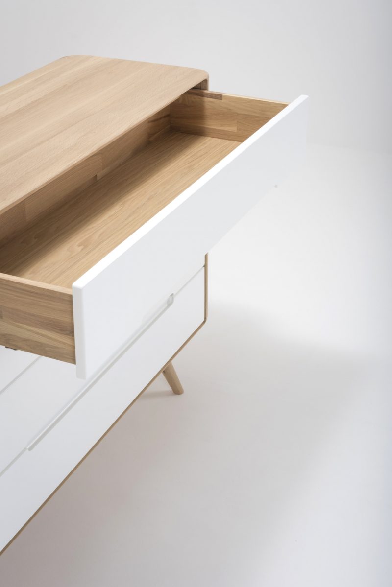 Ena solid wood 4 drawers - Image 7