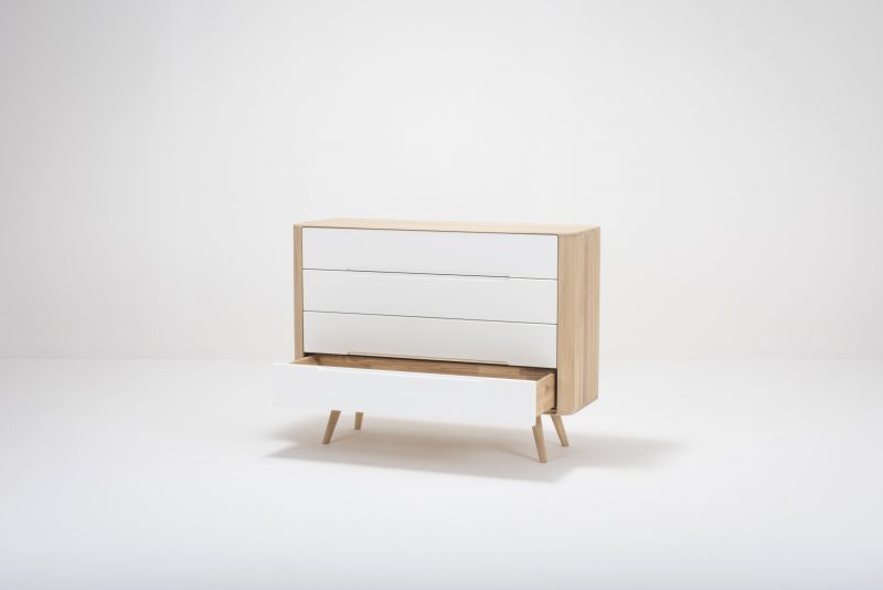 Ena solid wood 4 drawers - Image 4