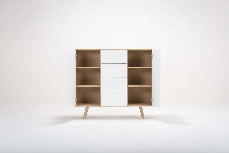 Ena solid wood dresser high - Image 9