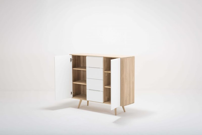 Ena solid wood dresser high - Image 11