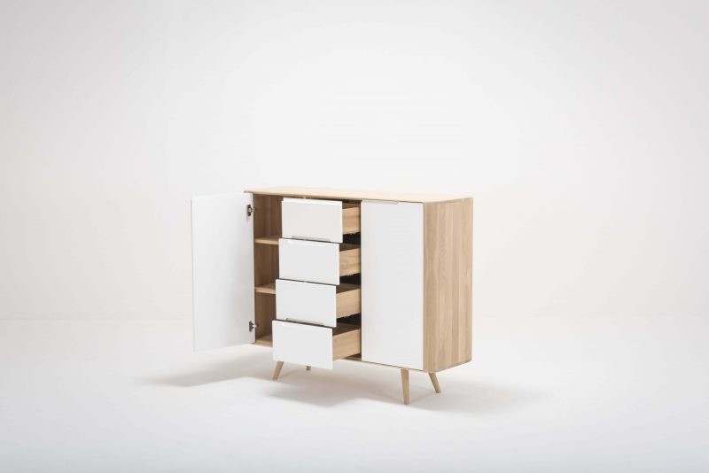 Ena solid wood dresser high - Image 10