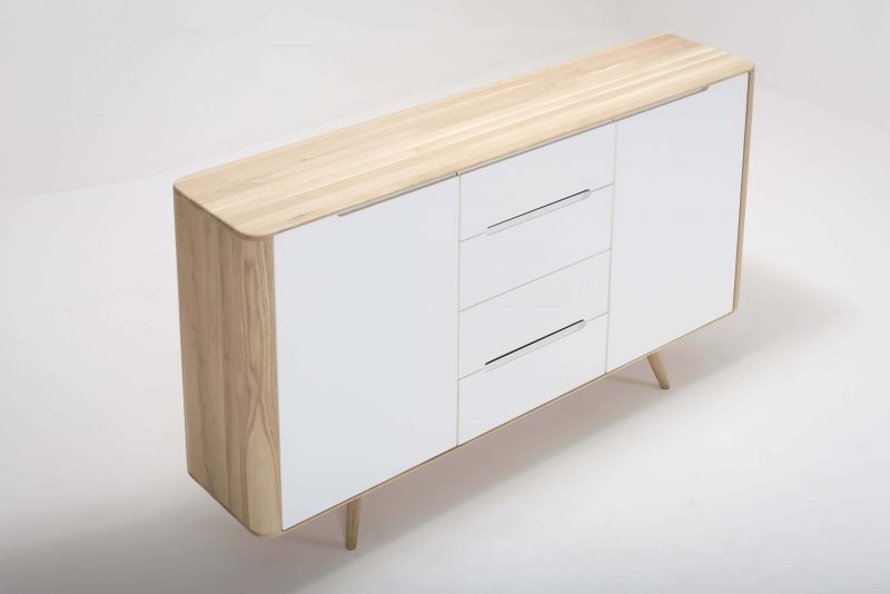 Ena solid wood dresser high - Image 5