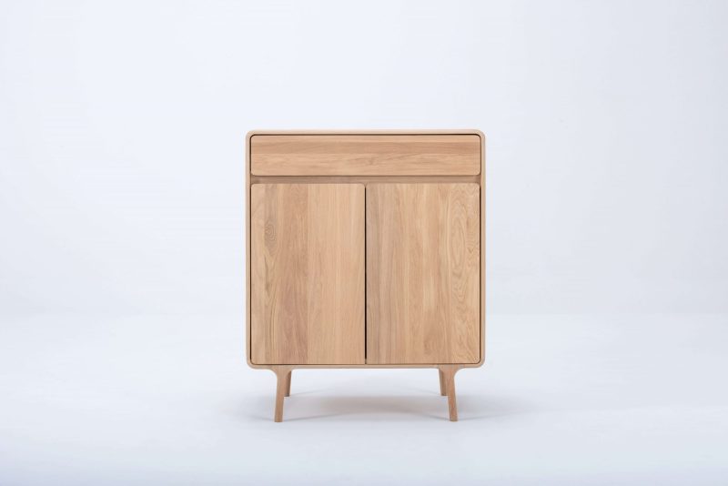 Fawn solid wood cabinet - Image 2