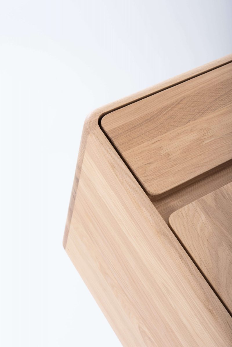 Fawn solid wood cabinet - Image 7