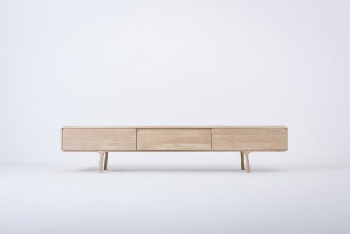 Fawn solid wood lowboard 3 drawers