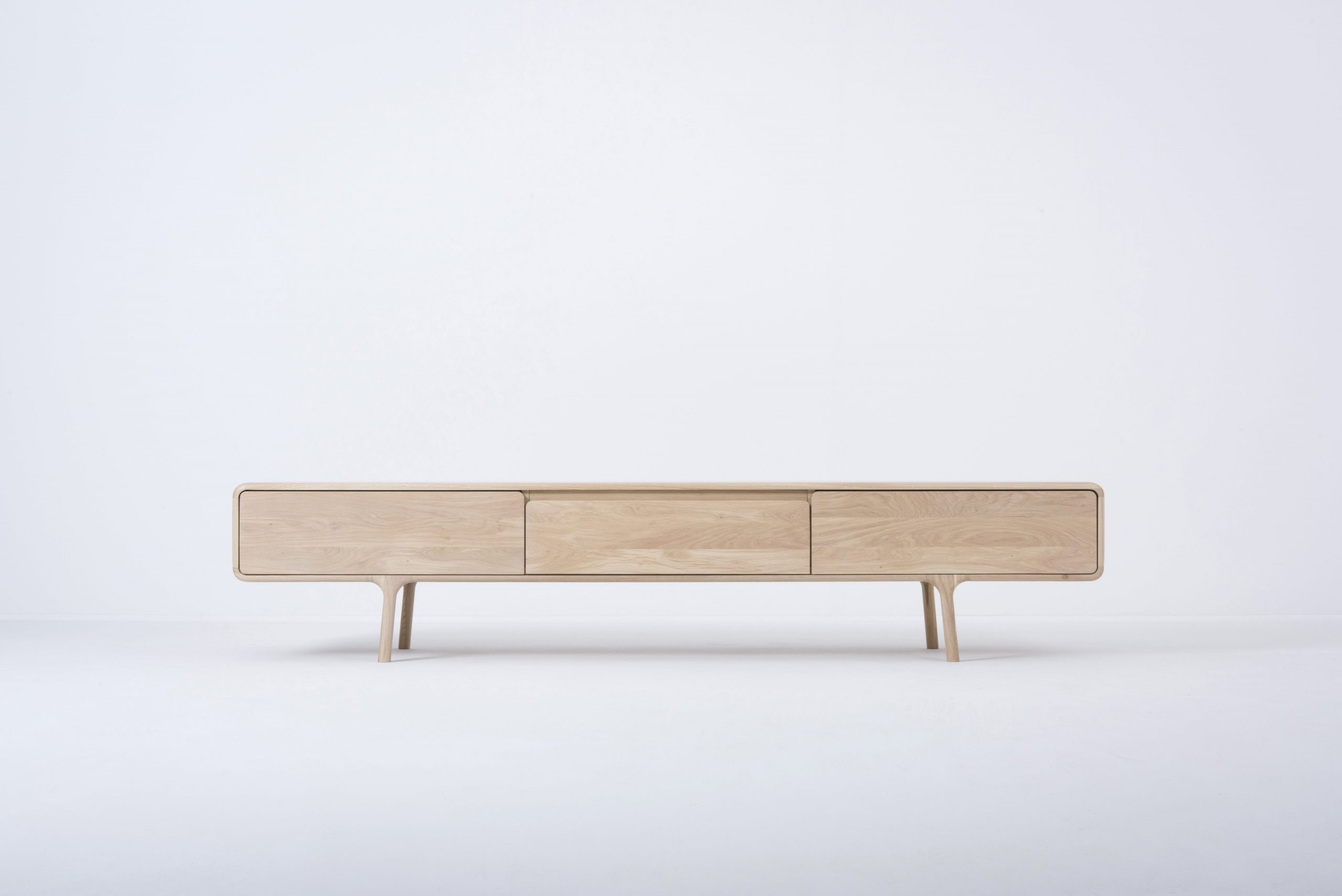 Fawn solid wood lowboard 3 drawers