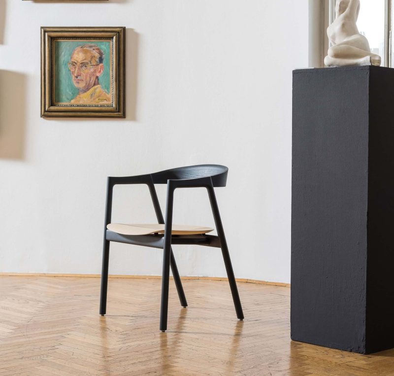 Muna solid wood chair - Image 5