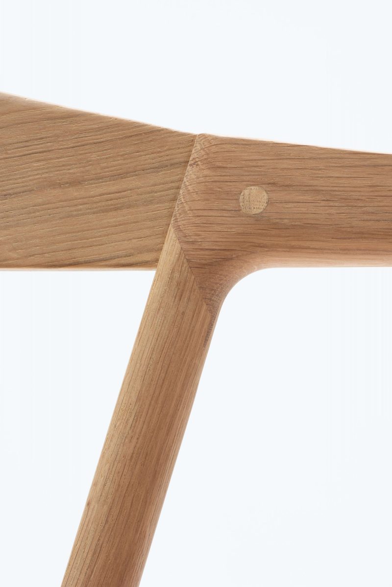 Muna solid wood chair - Image 4
