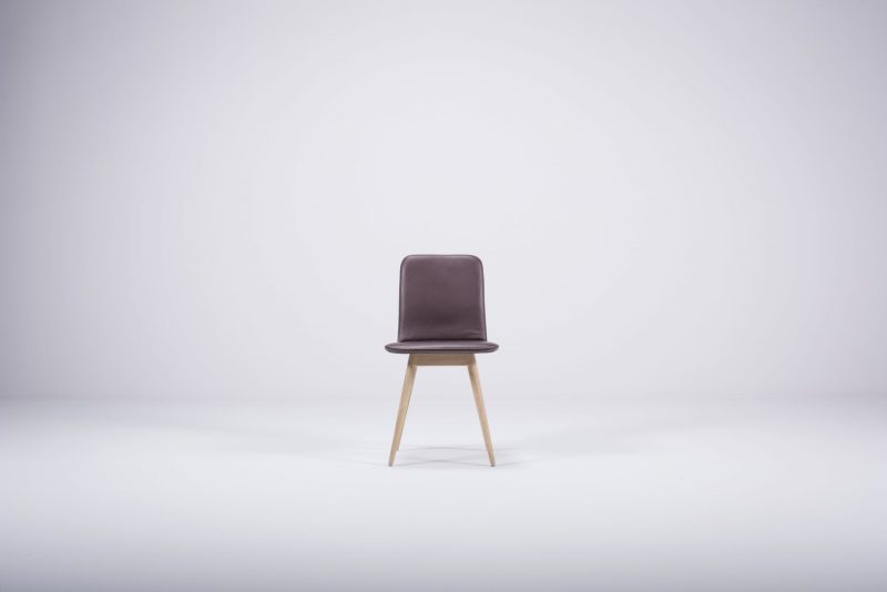 Ena leather dining chair - Image 2