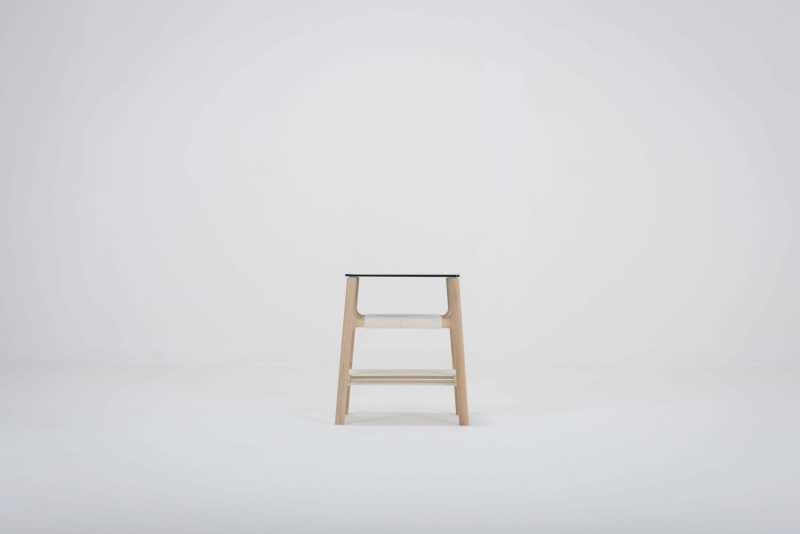 Fawn solid wood side table - Image 3