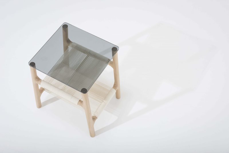 Fawn solid wood side table - Image 4