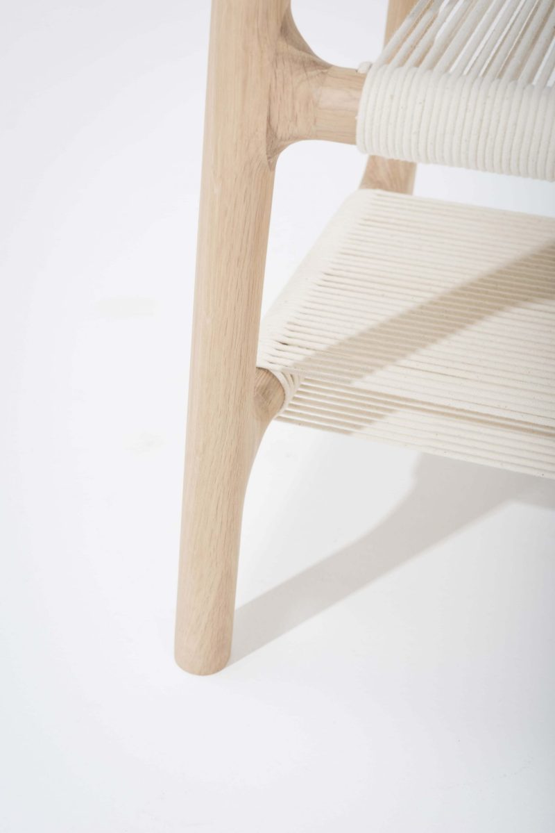 Fawn solid wood side table - Image 7