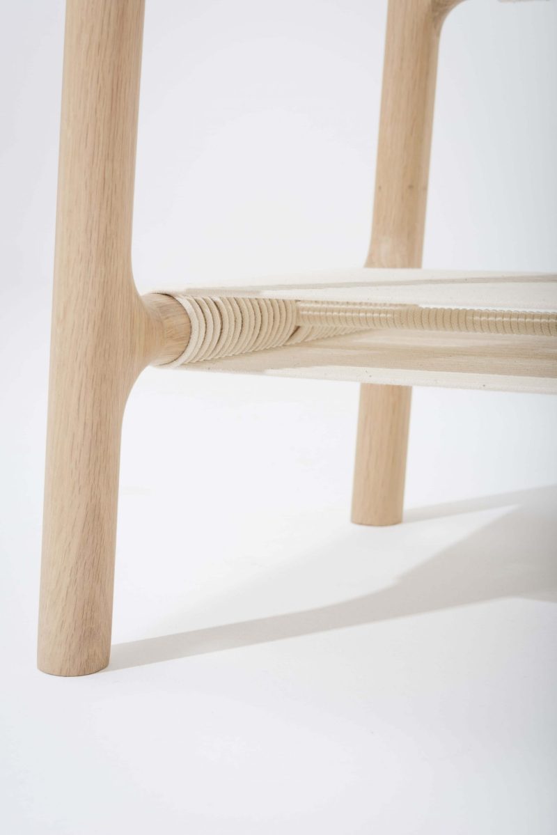 Fawn solid wood side table - Image 10