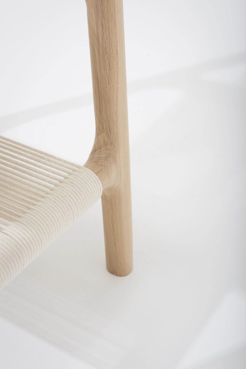 Fawn solid wood side table - Image 8