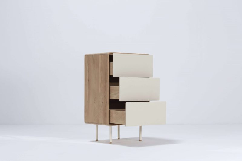Fina solid wood 3 drawer - Image 6