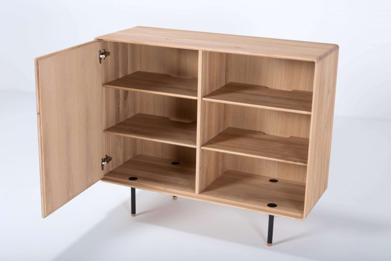 Fina solid wood dresser 1 door - Image 11