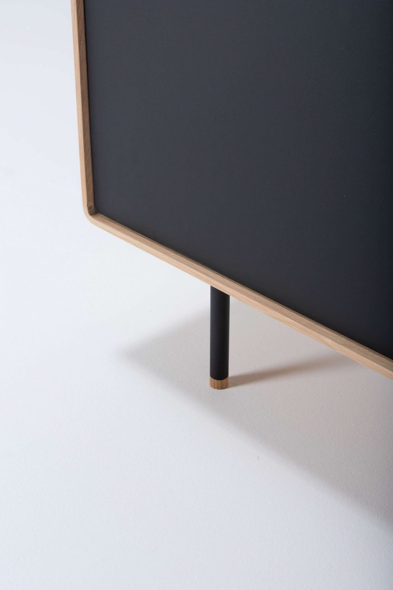 Fina solid wood dresser 1 door - Image 4