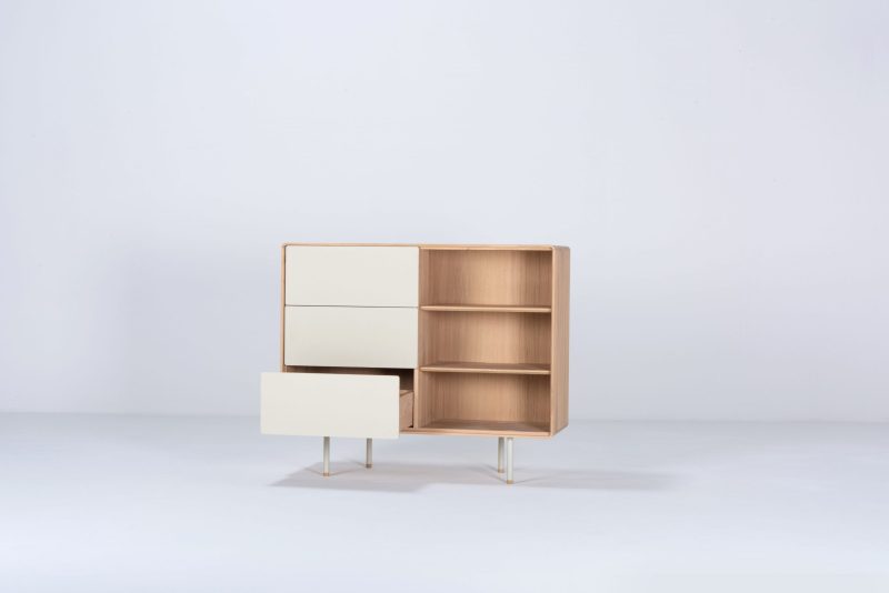 Fina solid wood dresser with 3 drawers - Image 2