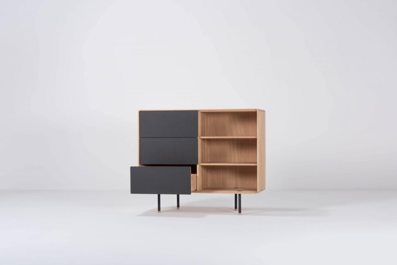 Fina solid wood dresser with 3 drawers - Image 5