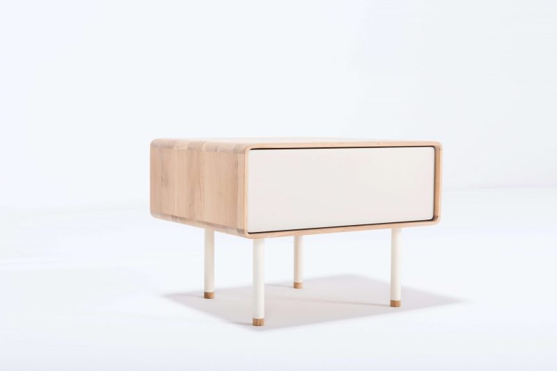 Fine solid wood nightstand