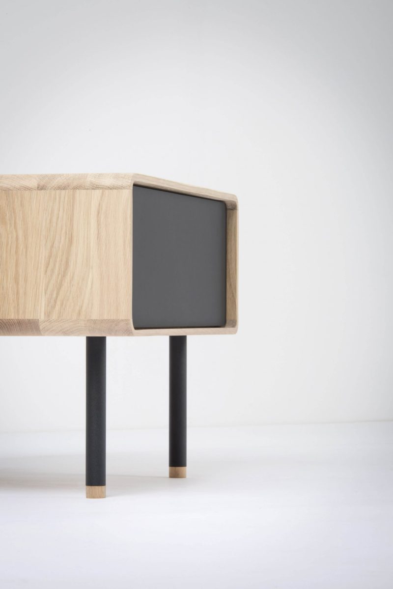 Fine solid wood nightstand - Image 16