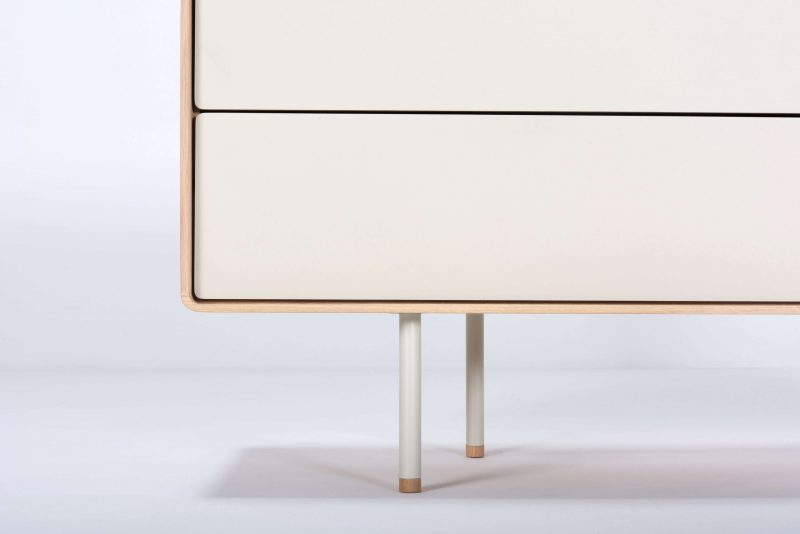 Fina solid wood dresser with 3 drawers - Image 6