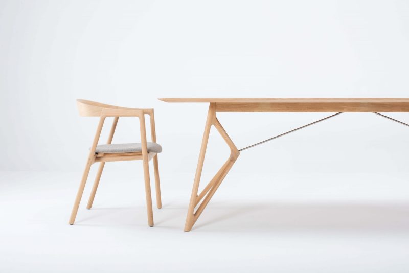 Tink solid wood dining table - Image 7