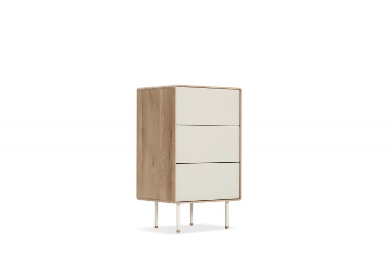 Fina solid wood 3 drawer - Image 3
