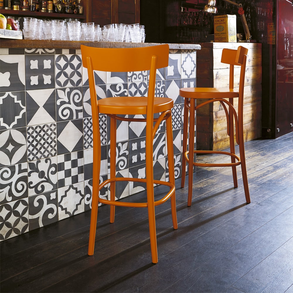 Brera.ss bar stool by Colico