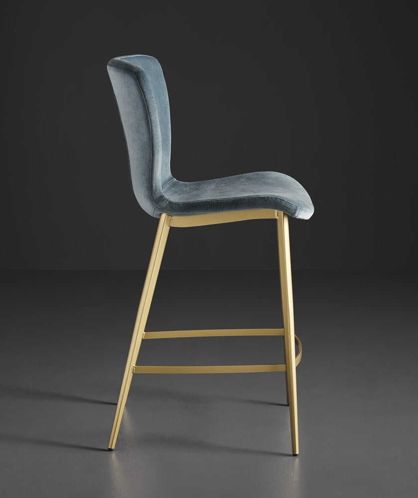 Rap.tt.ss gold bar stool by Colico - Image 3
