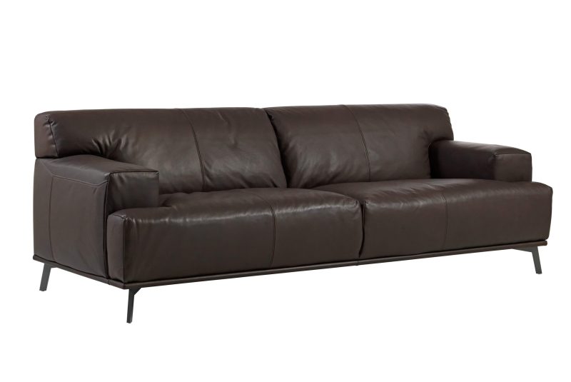 Rocco leather sofa by Furninova - Image 2