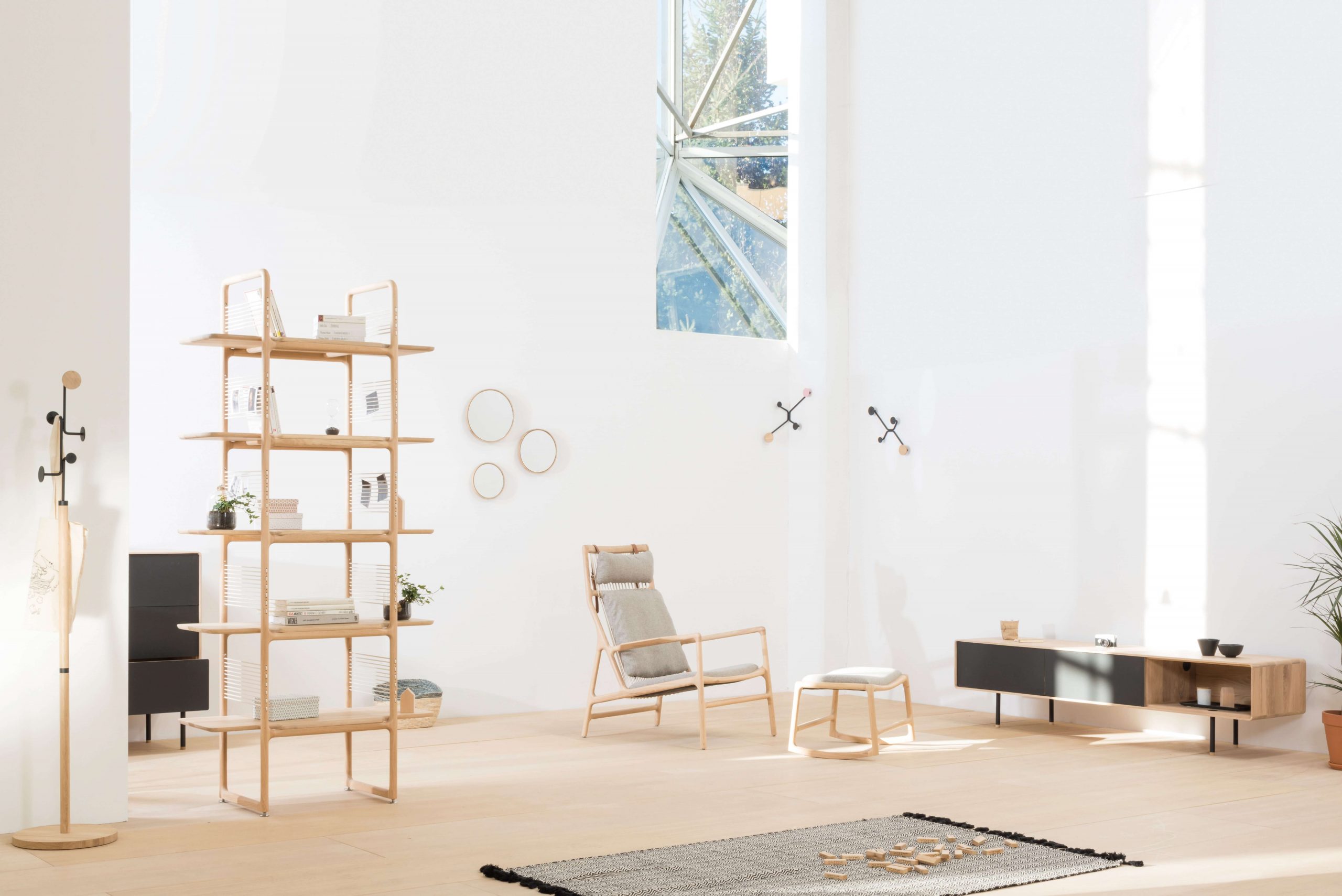 Muse solid wood bookcase height - Image 10