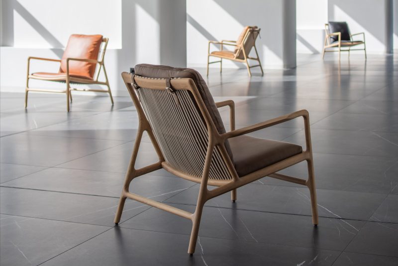 Dedo easy solid wood armchair - Image 11