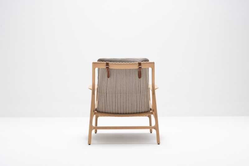 Dedo easy solid wood armchair - Image 4