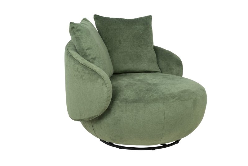 Rondo swivel armchair by Furninova - Image 6