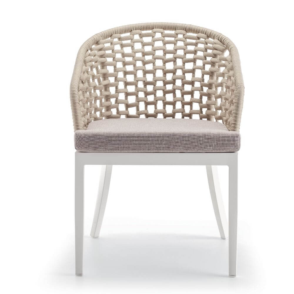 Kos outdoor dining armchair by Idol - Image 4