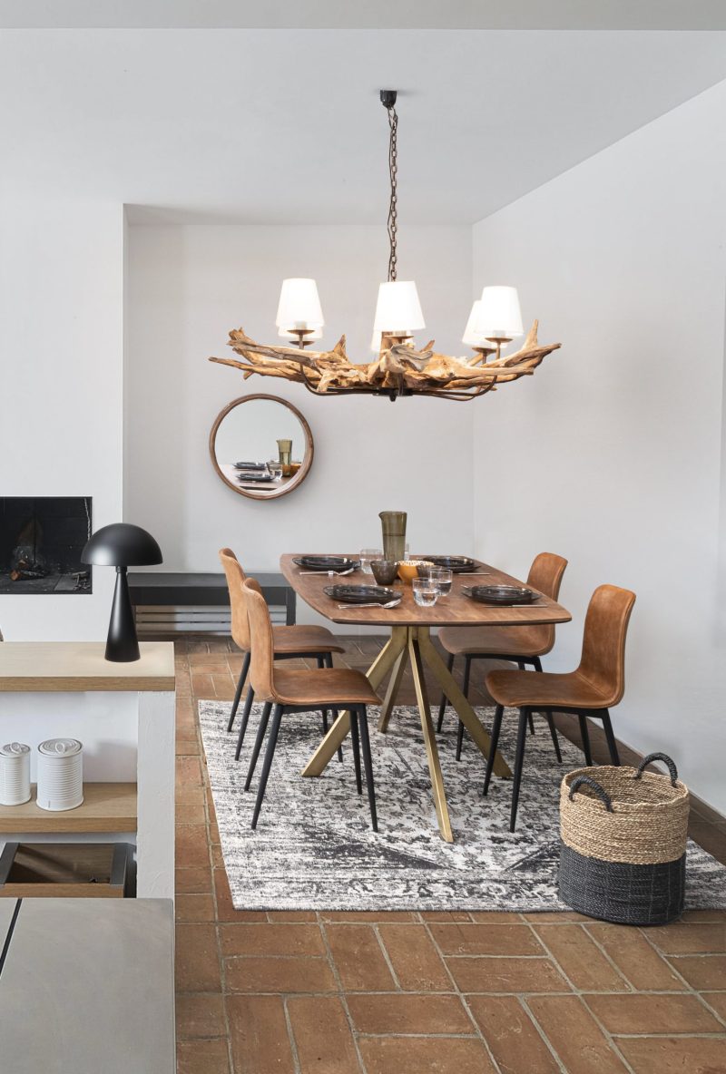 Sherman wood dining table by Bizzotto - Image 8