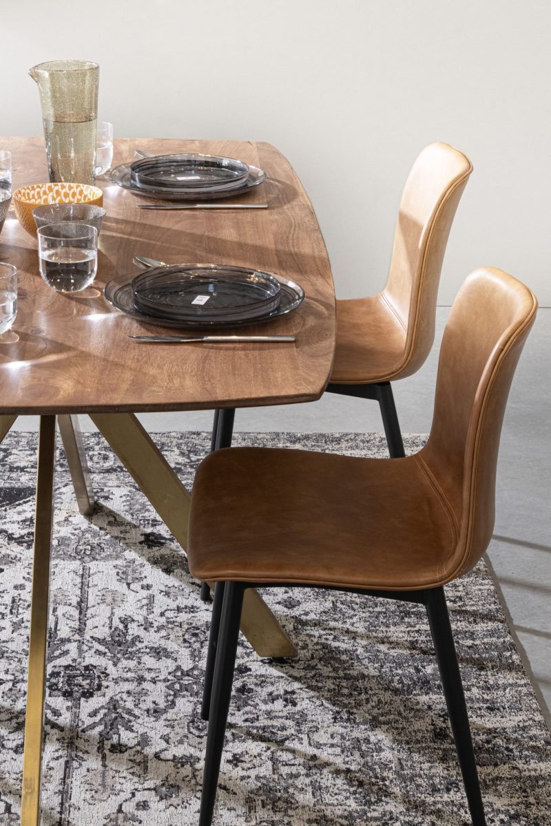 Sherman wood dining table by Bizzotto - Image 9