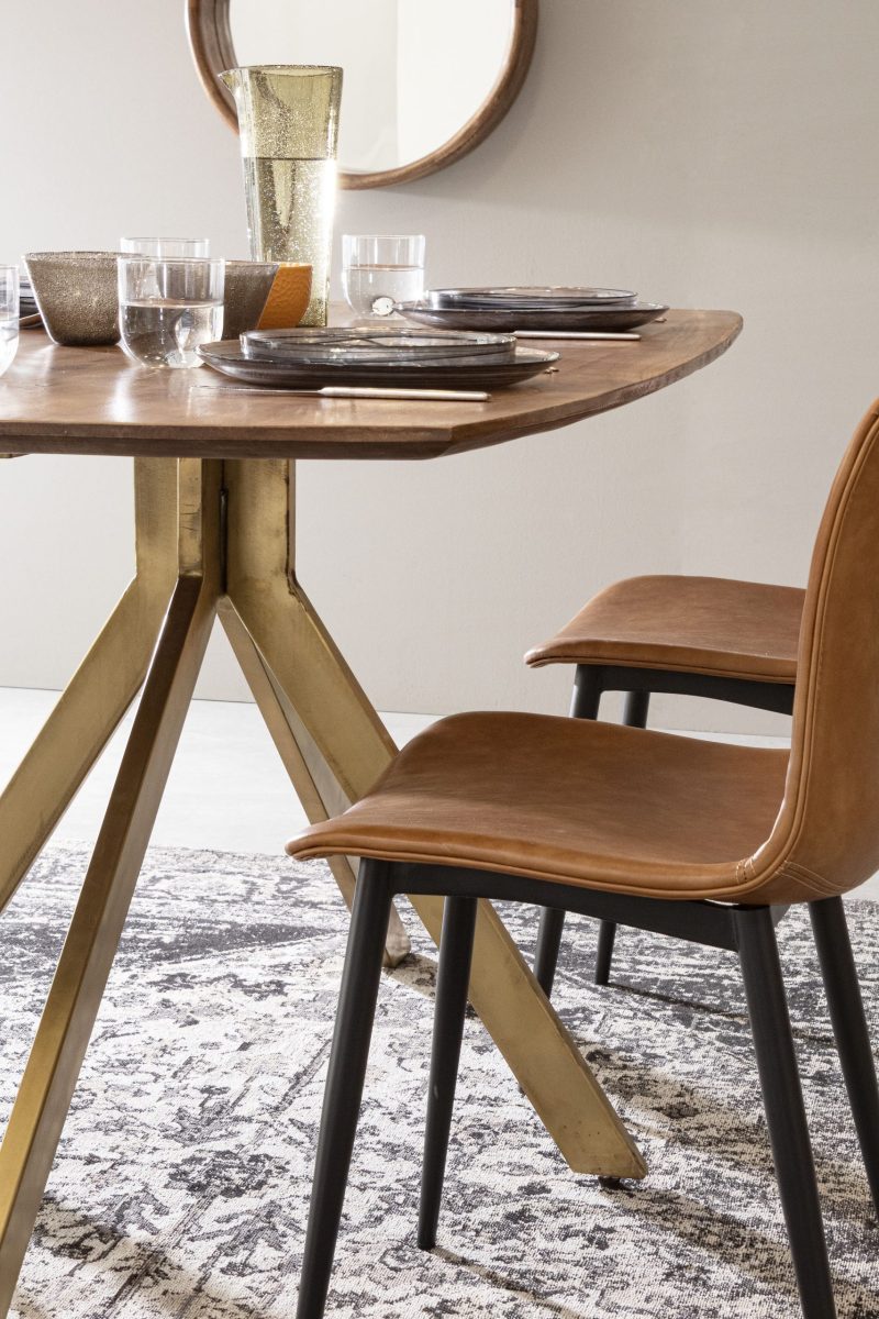 Sherman wood dining table by Bizzotto - Image 6
