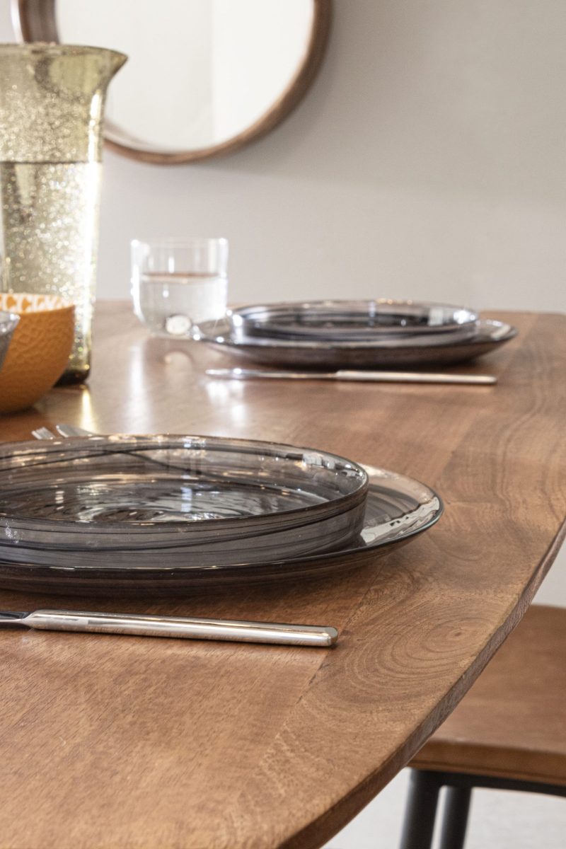 Sherman wood dining table by Bizzotto - Image 7