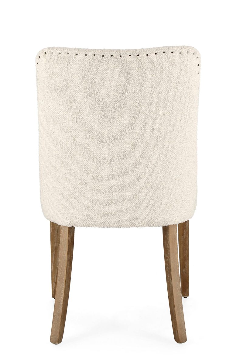 Beatriz boucle dining chair by Bizzotto - Image 4