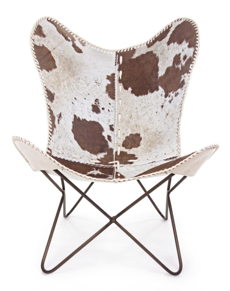 Buffalo leather armchair by Bizzotto - Image 2